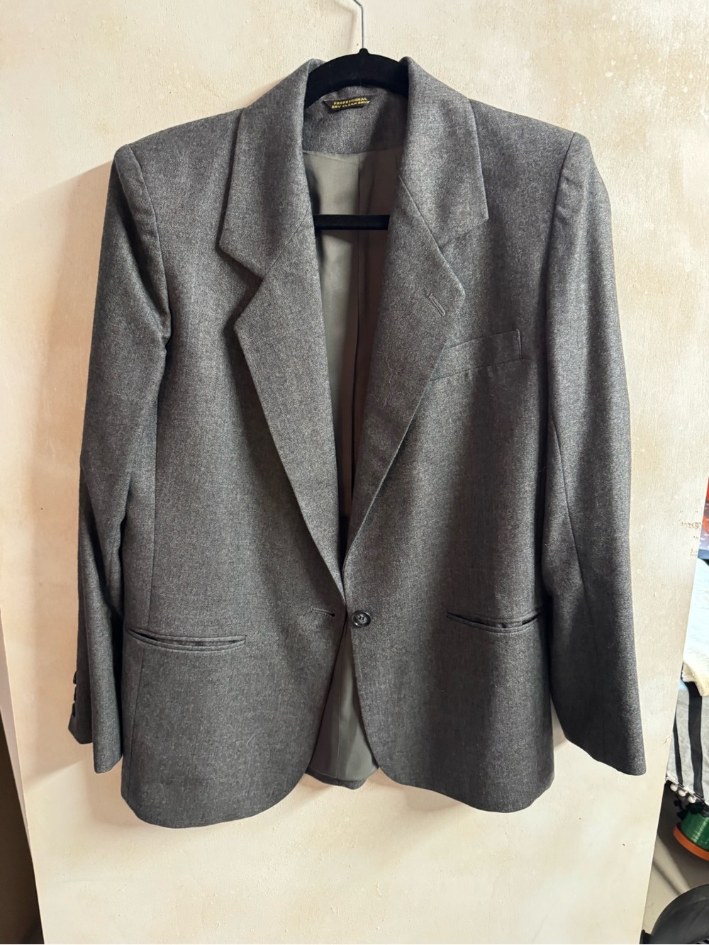Vintage 1980s Women’s Wool Two Piece Suit READ size